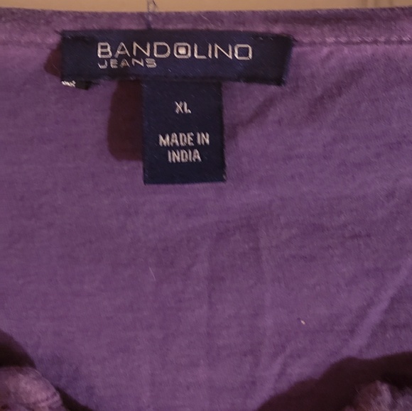 ! Bandolino indigo shirt XL - Picture 3 of 6